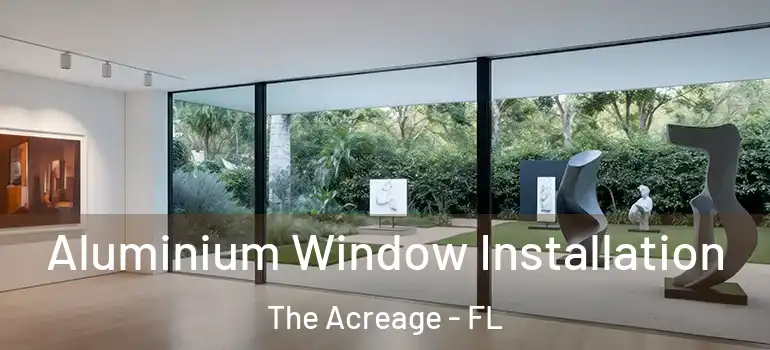 Aluminium Window Installation The Acreage - FL