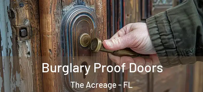 Burglary Proof Doors The Acreage - FL
