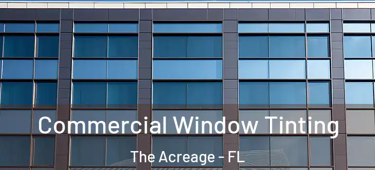 Commercial Window Tinting The Acreage - FL