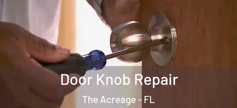 Door Knob Repair The Acreage - FL