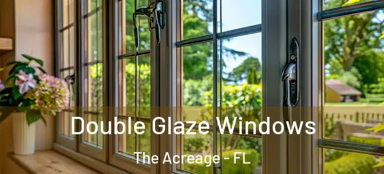 Double Glaze Windows The Acreage - FL