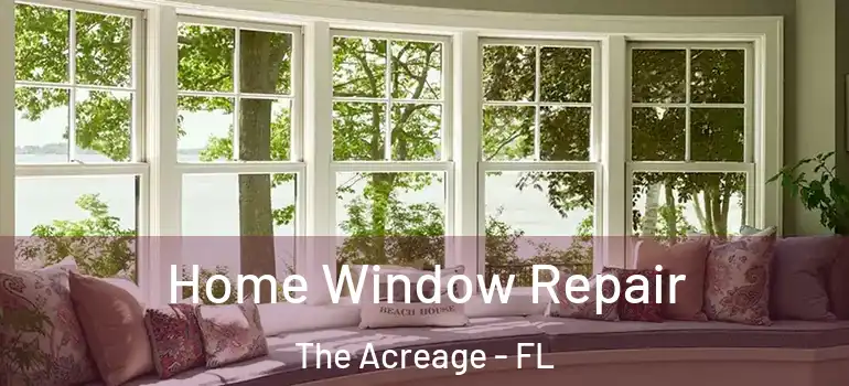 Home Window Repair The Acreage - FL
