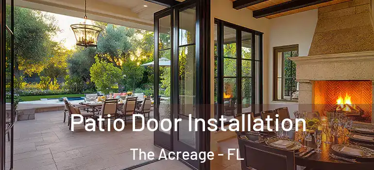 Patio Door Installation The Acreage - FL