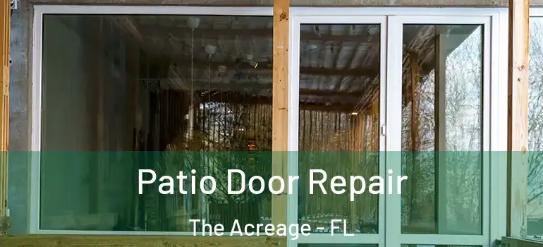 Patio Door Repair The Acreage - FL