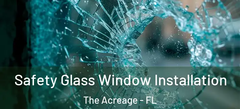 Safety Glass Window Installation The Acreage - FL