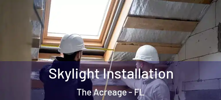 Skylight Installation The Acreage - FL